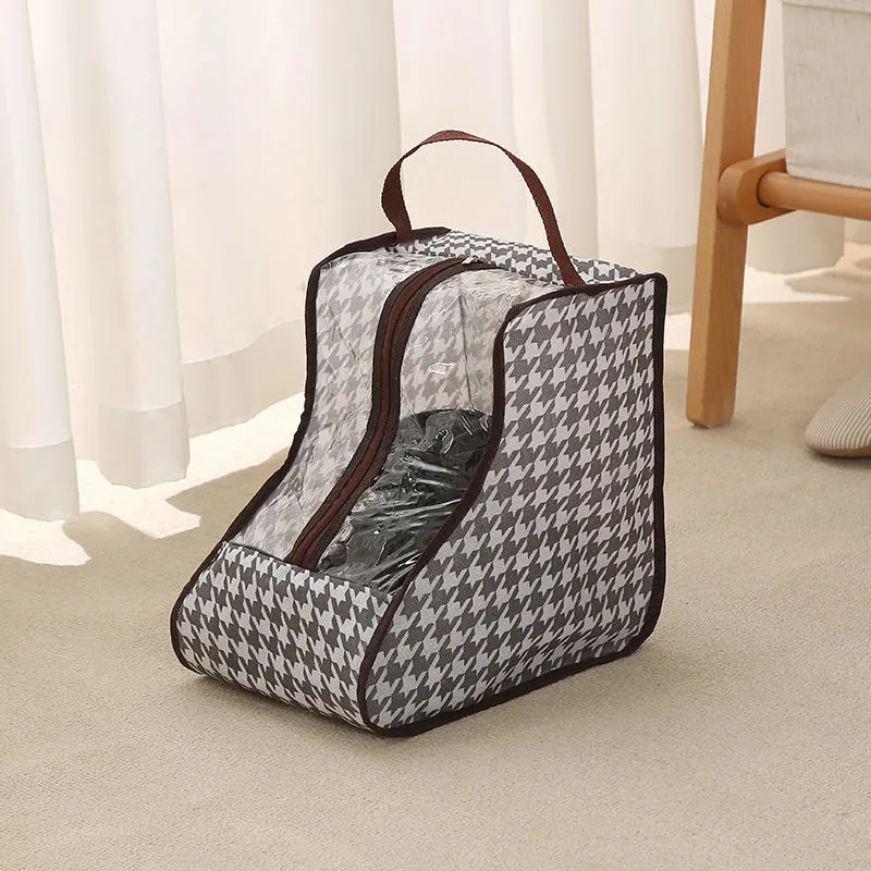 Travel Shoe Bag Fabric Short Tall Organizer Boot Protector Bag Dust Bag