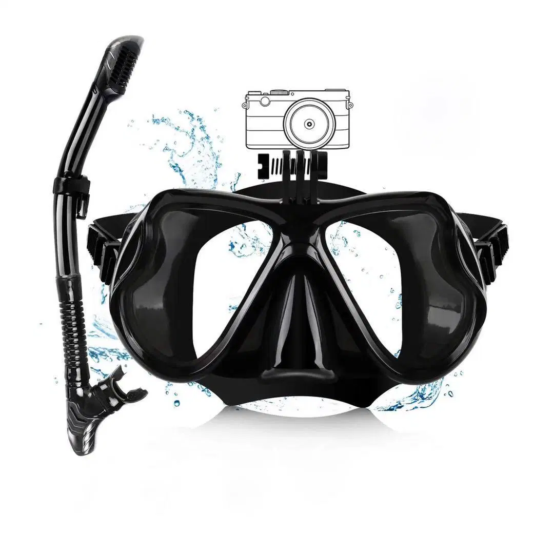 Cross Border Hot Selling silicone Mask Single Side Window large Vision Snorkel Snorkel Snorkel suit