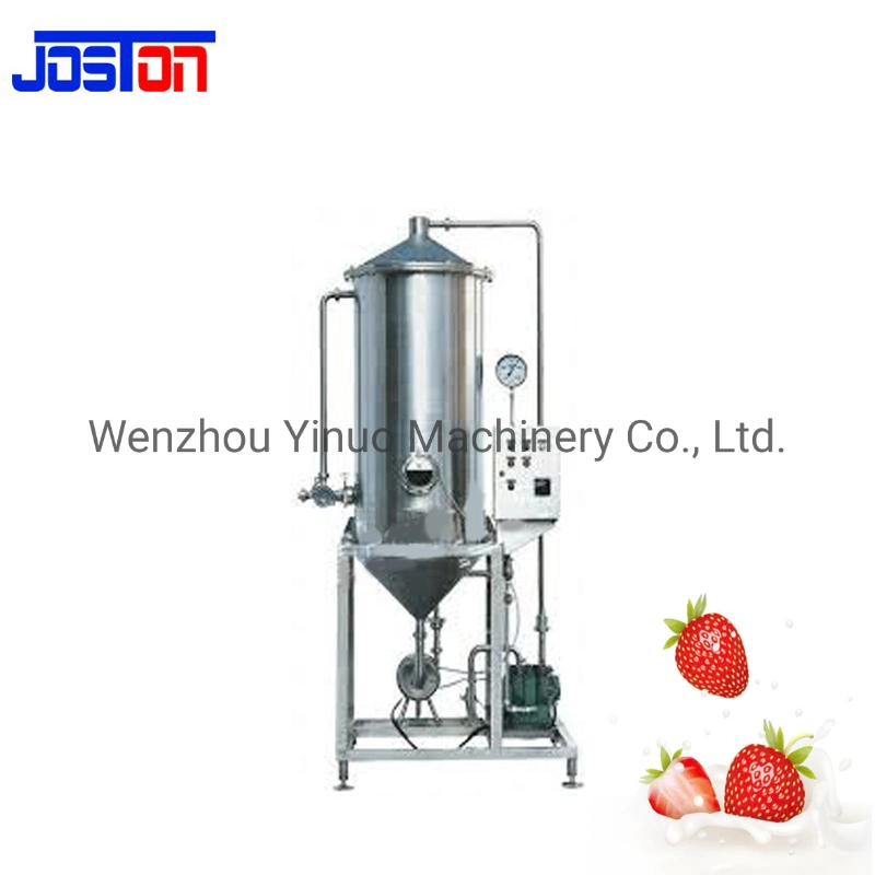 Joston Industrial Beverage Milk Degasser Vacuum Deaerator Degassing Machine