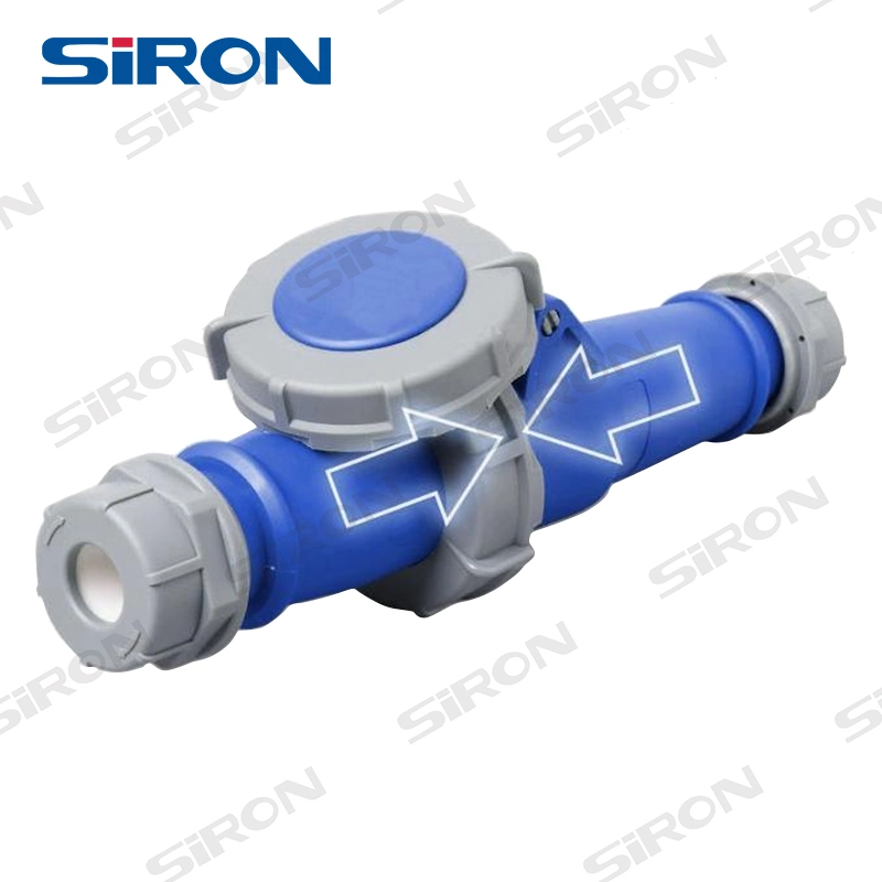 Conector macho industrial de inserción eléctrica móvil resistente al agua SIRON H603 IP67 16A/32A 3pin 4pin 5pin