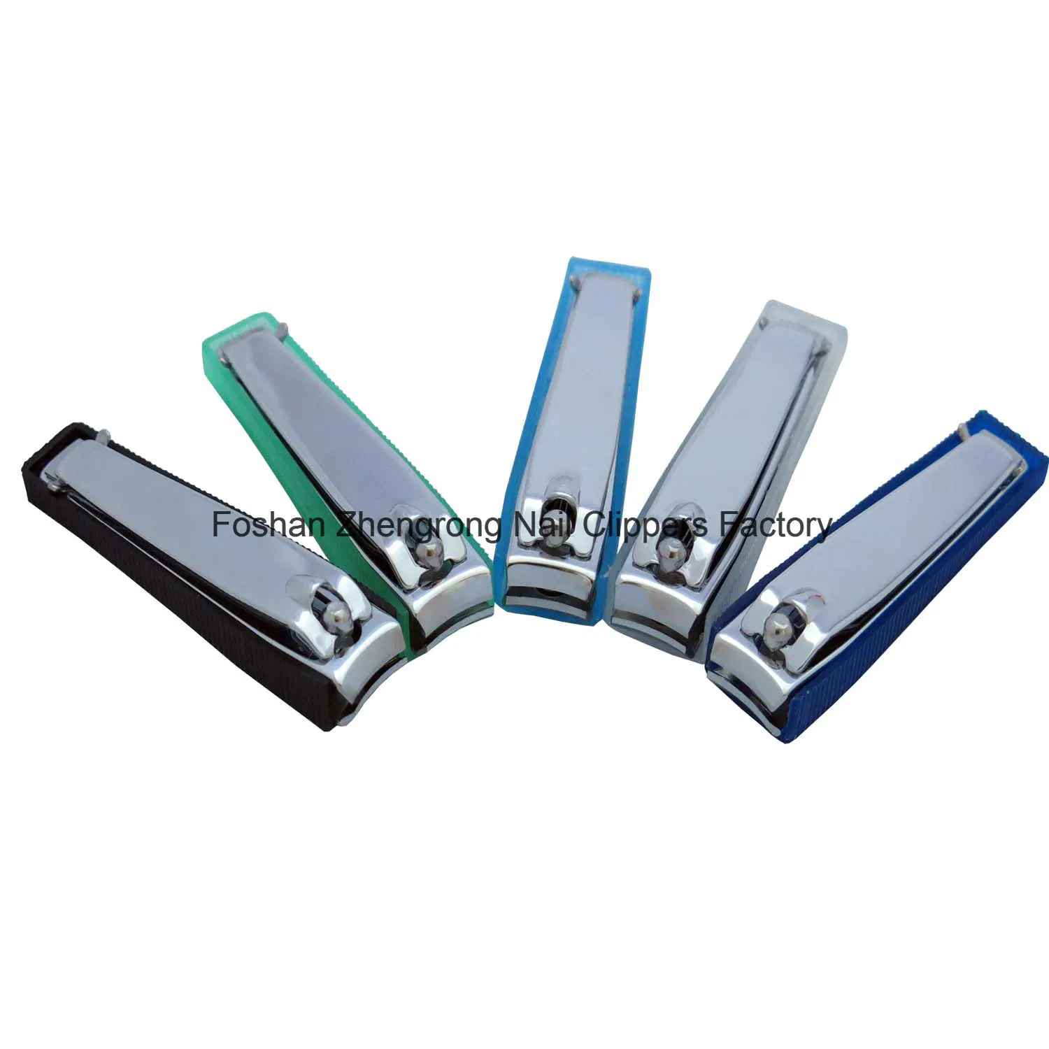 Middle Best-Selling Customized Carbon Steel with Colorful Plastic Cover Nail Clipper Nail File (608BS)