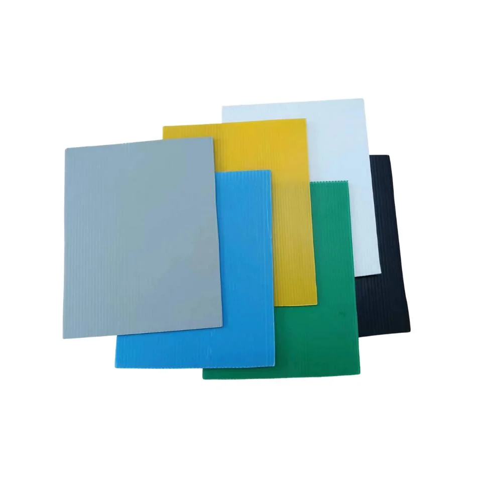 Factory Wholesale/Supplier Price Document Packing Box Plastic Transparent Board PP Hollow Sheet Colored Hollow Board