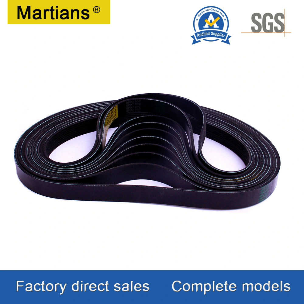 Rubber Poly V Ribbed Pk Belt for DC Motor 4pk835 Drive Belt