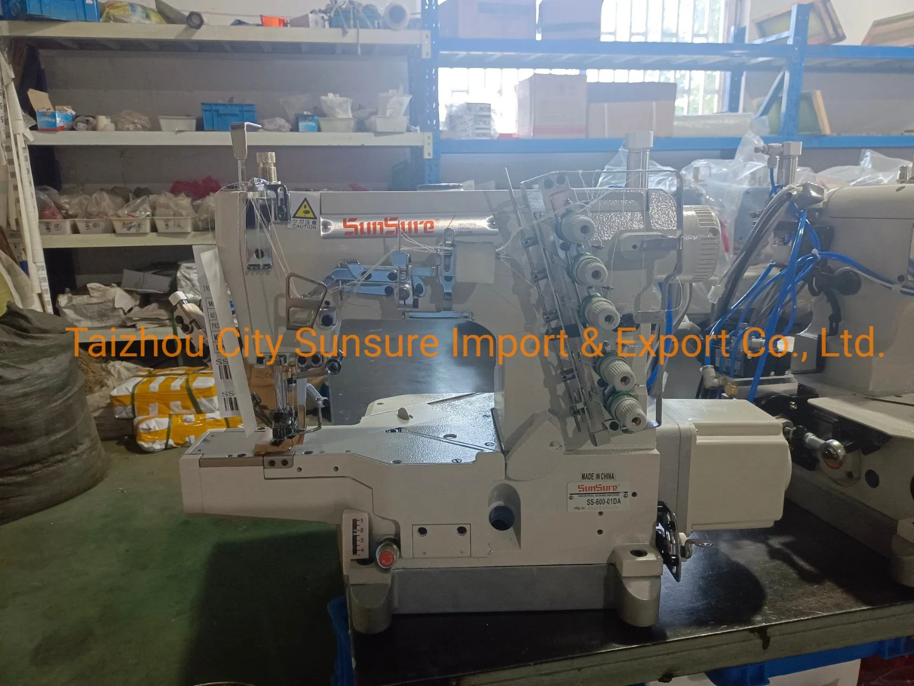 Direct Drive High-Speed Cylinder Bed Interlock Sewing Machine with Auto Trimming Function Ss-600-01da