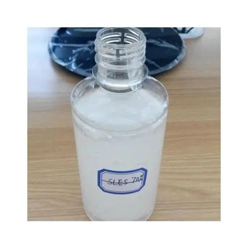 Detergent Chemical AES/SLES (Sodium Lauryl Ether Sulfate) N70% China Manufacturer CAS 68585-34-2 Sodium Laureth Sulfate 2eo