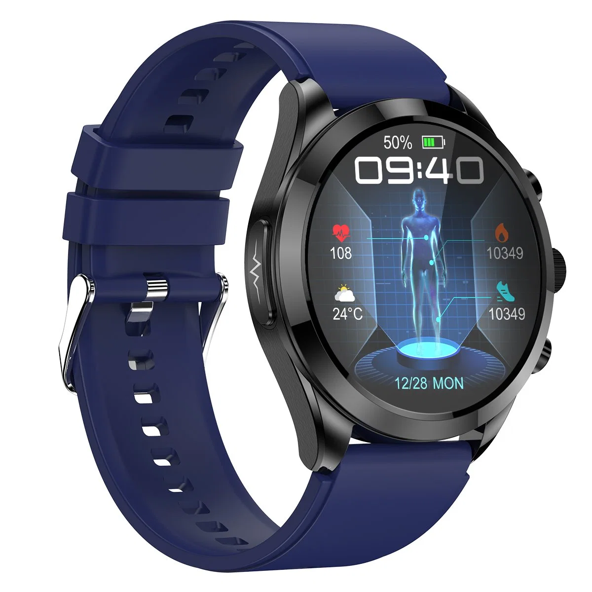 2023 Nuevo Smart Watch monitorización de la salud Smart Watch ECG Body Temperatura presión arterial oxígeno sangre Monitoreo del sueño Smartwatch