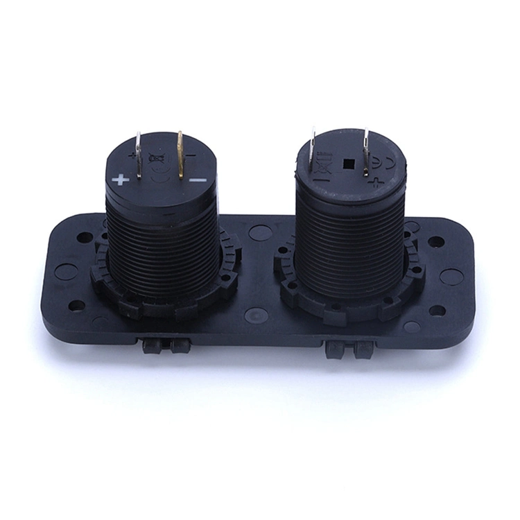 New 12V Dual USB Car Cigarette Lighter Socket Splitter 12V Charger Power Adapter Outlet Accessories