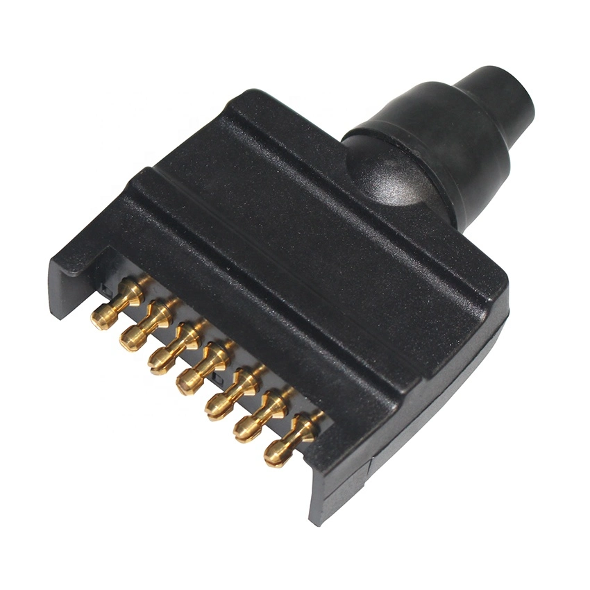 Australia Style 12V 7pin hembra y plana 7pin Enchufe plano para carretilla