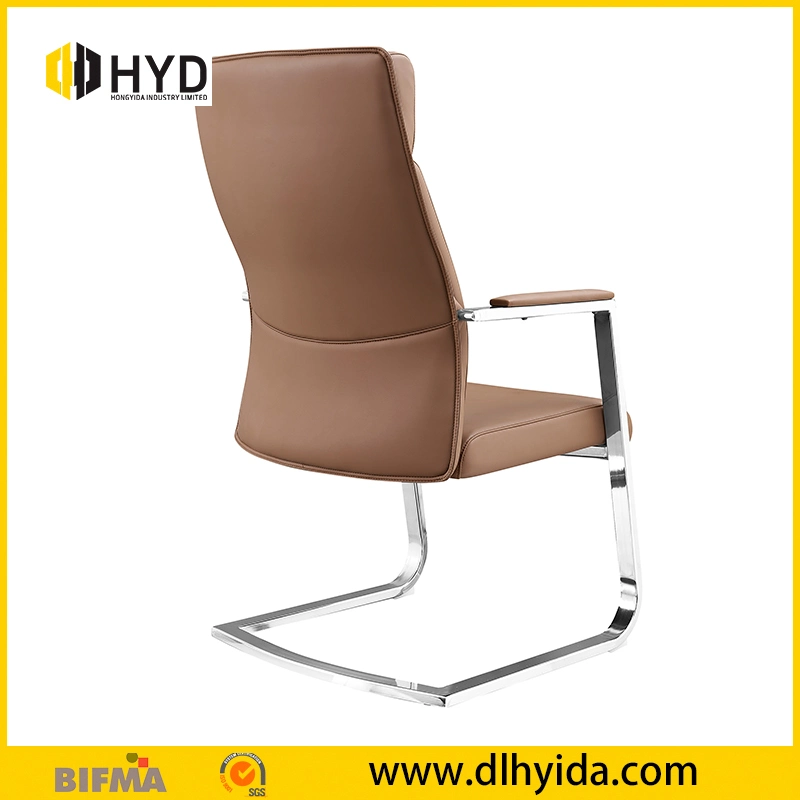 Ergonomic Metal Frame PU Leather Office Chair