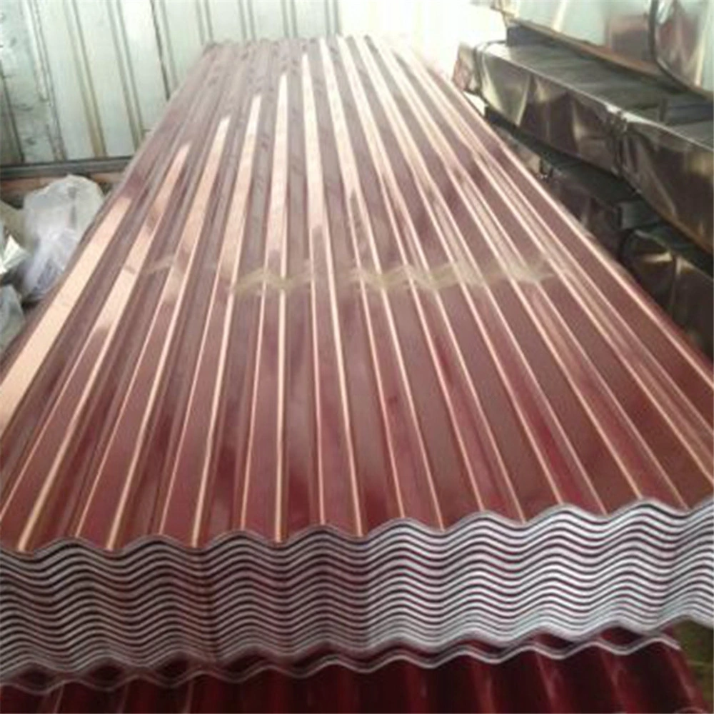 Color Coated Roofing Sheet Gi Steel Tile Plate Hot Sale in Africa Gi