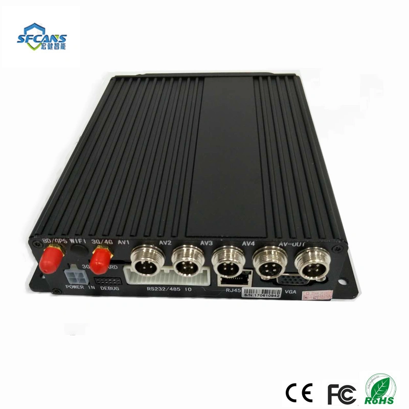 Digital Recorder System HD Car GPS Mobile CCTV DVR for Bus Truck