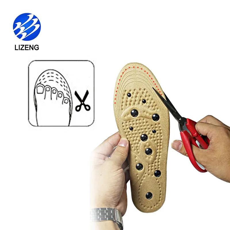 Improve Blood Circulation Acupressure Magnetic Therapy Insoles for Foot Massaging