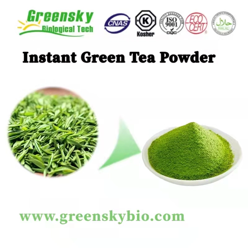 Plant Extract Herbal Extract Instant Green Tea Powder Camellia Sinensis Extract Plant Extract Herbal Extract Food Additive Weight Loss