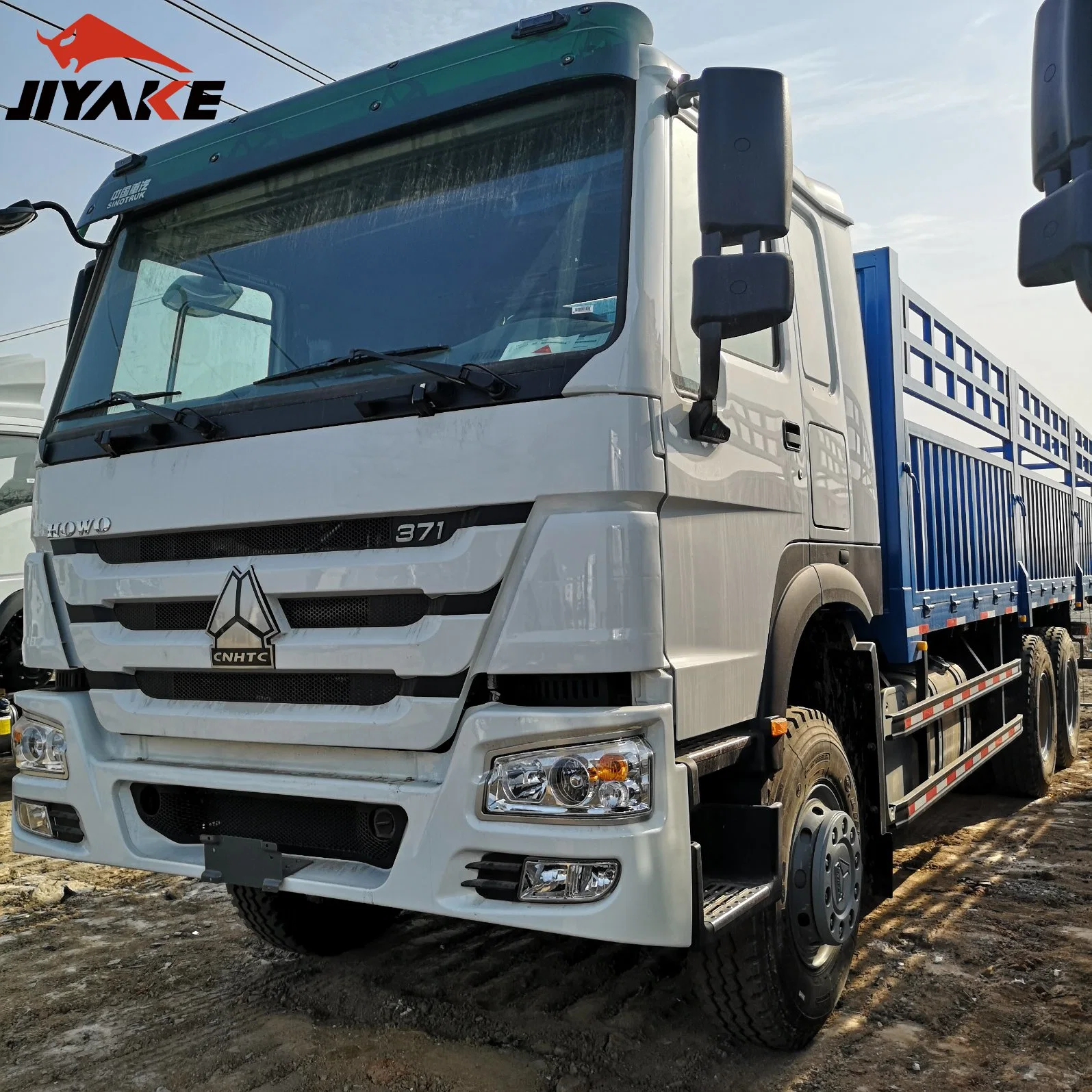 Sinotruck HOWO Personalizado 120 metros cúbicos de camiones de remolque tándem de gran capacidad de 70 toneladas de carga general Camion camión con remolque lleno de Etiopía