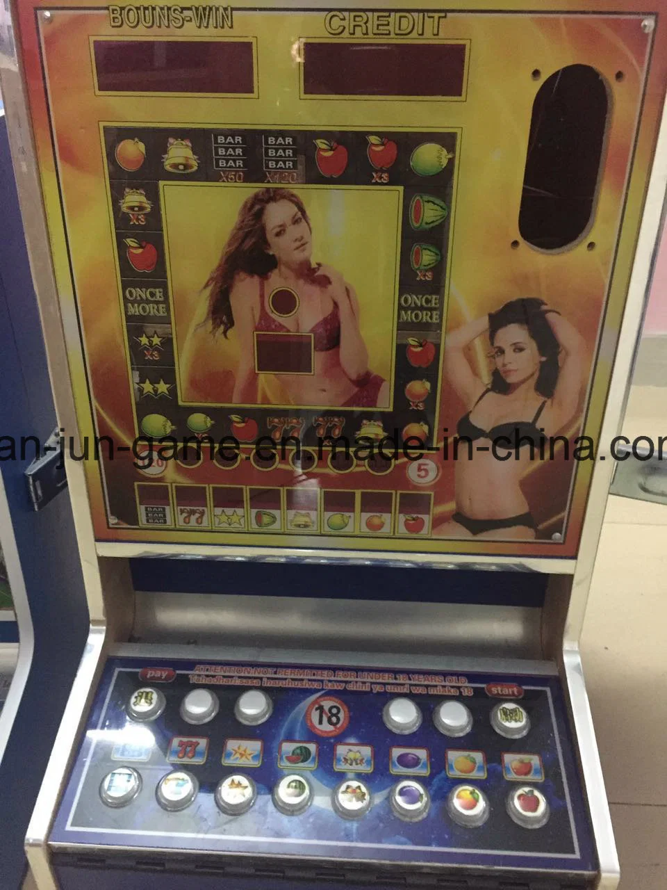 The World Cup Slot Casino Gambling Arcade Game Machines Popular in Africa