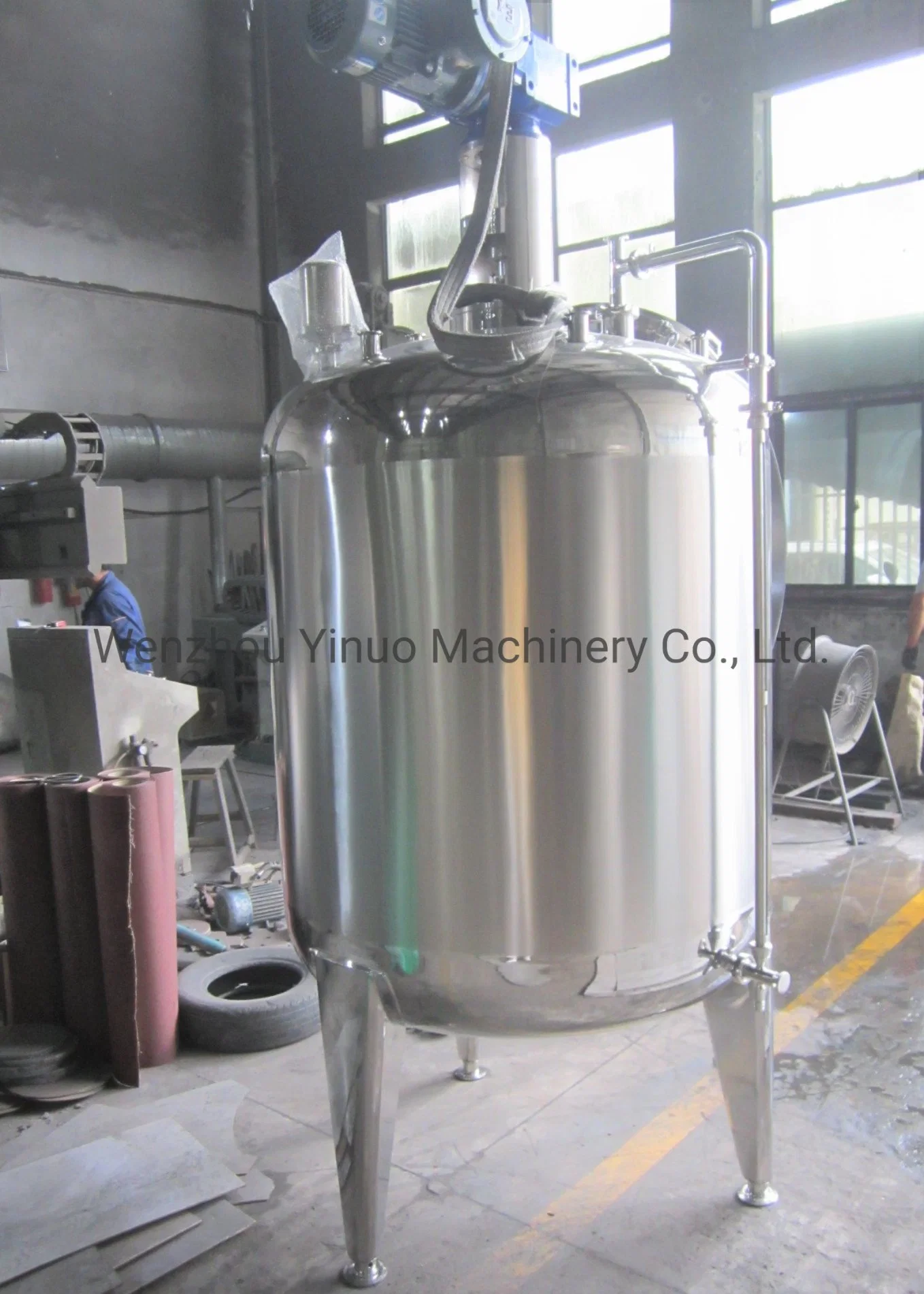 100L Stainless Steel Tincture Solution Pharmaceutical Chemical Mixing Storage Tank