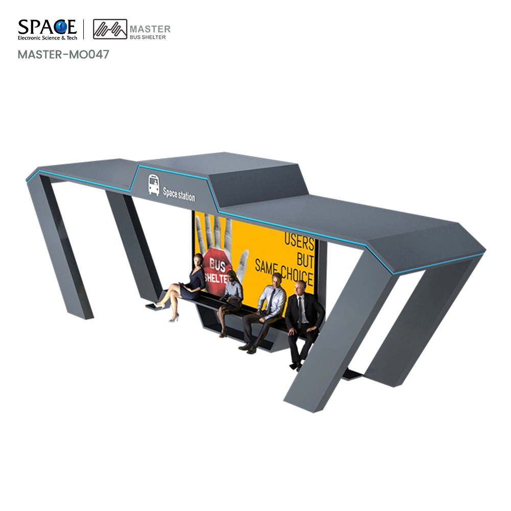 Fine Quality and Durable Light Box--City Bus Shelter for Advertising