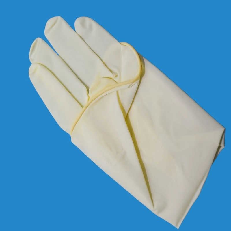 Disposable Natural Latex Examination Gloves for Single Use