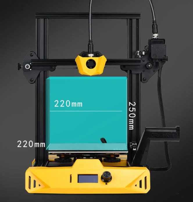 Les imprimantes 3D de haute précision de l'éducation des enfants Les écoles Les élèves Accueil Desktop imprimantes 3D Enfants Jouets bricolage cadeaux PLA PETG Machines d'impression 3D