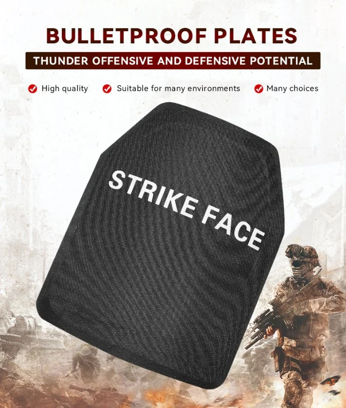 Protective Product Ga5 Alumina Bulletproof Insert Plate for Bulletproof Vest