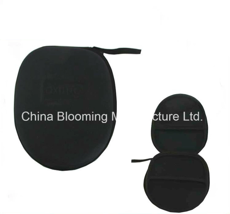 Distributor Custom Zipper EVA Hard Protective Headset Headphone Earphone Case