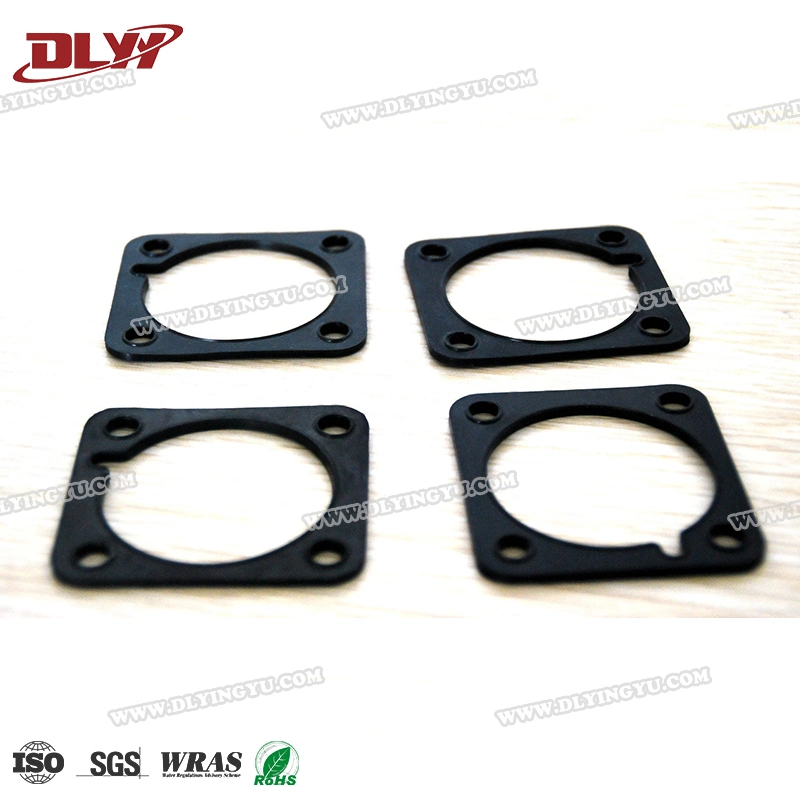 Flat Silicone Rubber Products Molded Rubber Auto Part O Ring Seals Gasket