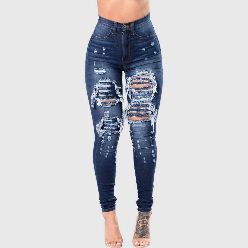 Eaby Hot Sale Ladies Comfortable Wholesale Jean