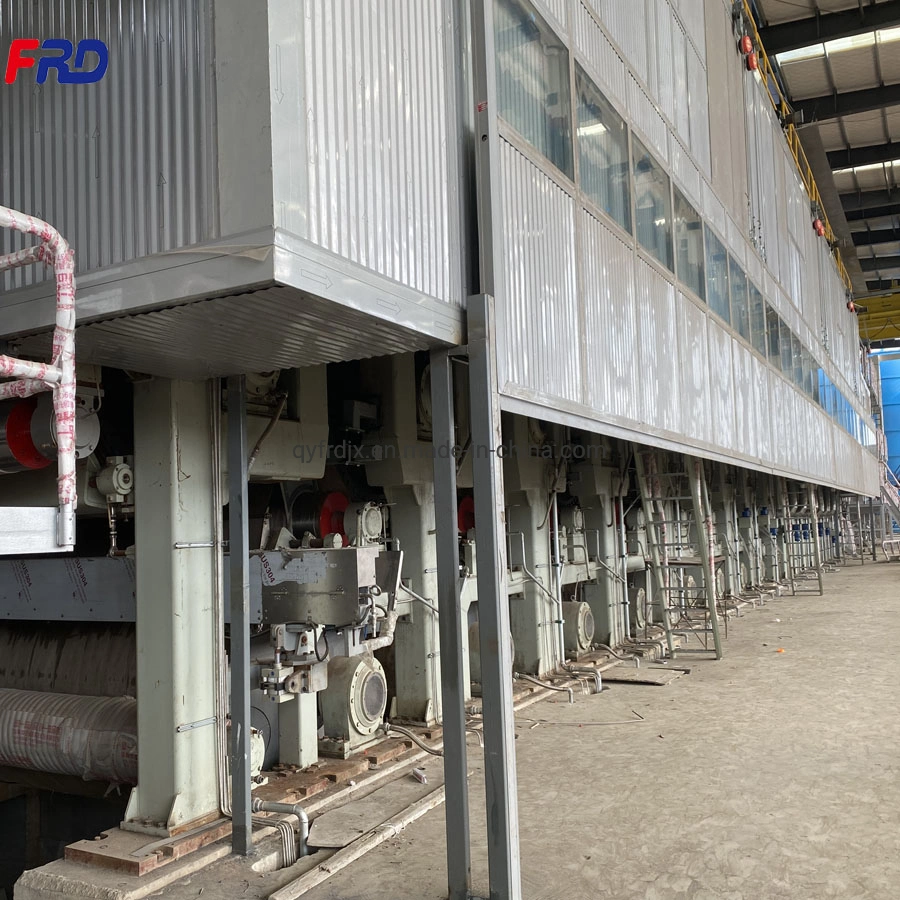 2100 mm 30t-50t/d Factory Price Corrugated Box Making Machinery Kraft Paper Making Machine Production Line Kraft Exercise Book Paper Manufacturing Office