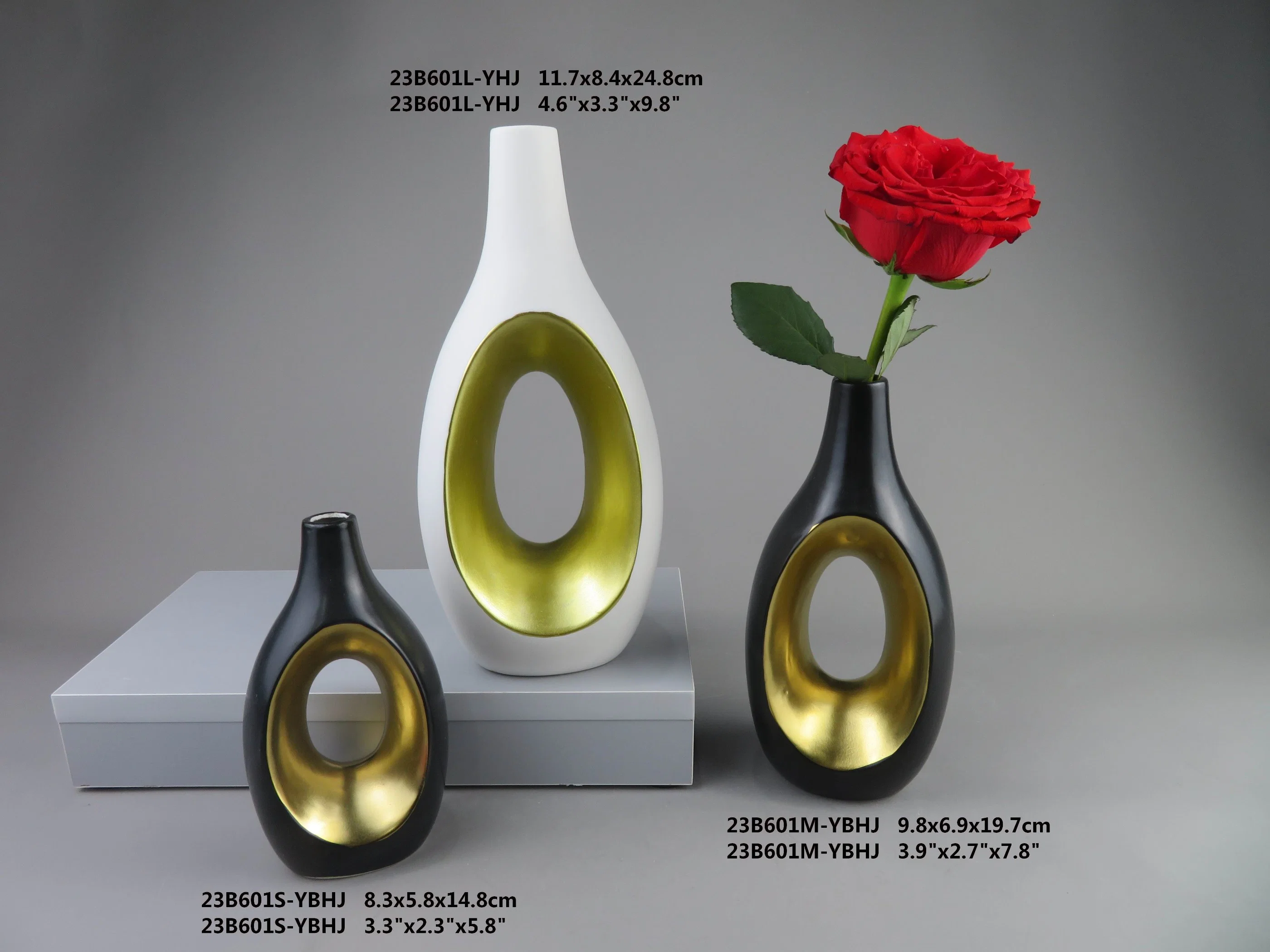 Nordic Minimalism Ceramic Vase Decoration Table Decoration Abstract Modern Irregular Shaped Geometric Flower Vase Decorative Vase for Home Office Bedroom