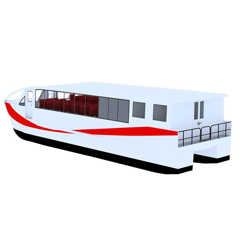 Ocean Boat Aluminum Boat 15m 46FT Aluminum Catamaran Ultra Cabin Cruiser Cabin Passenger Ship