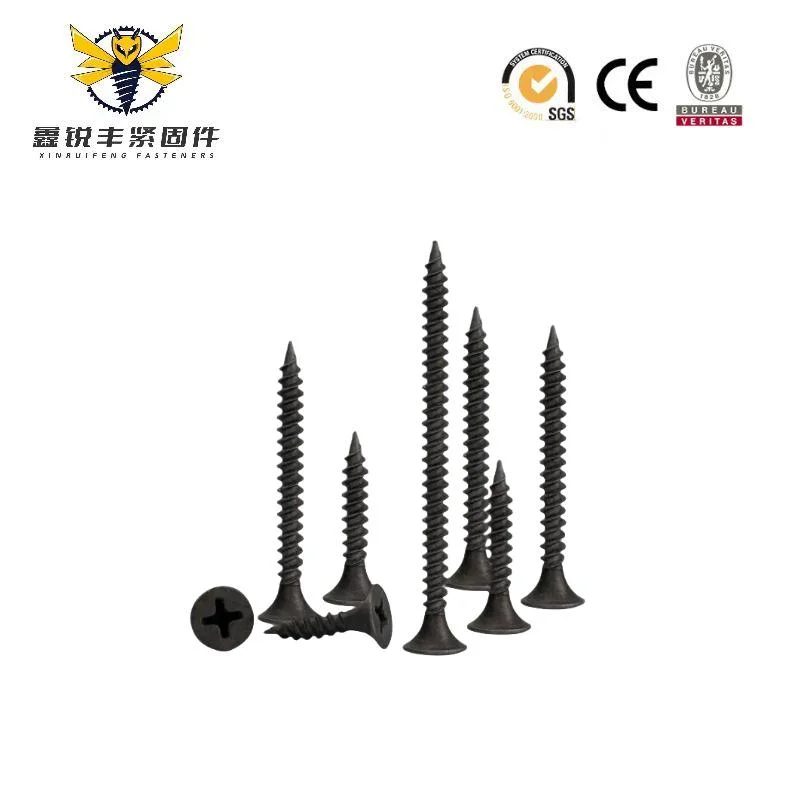 High quality/High cost performance Metric Screws Drywall Black Gypsum Board Table Screw Drywall Screw Bits to Wood