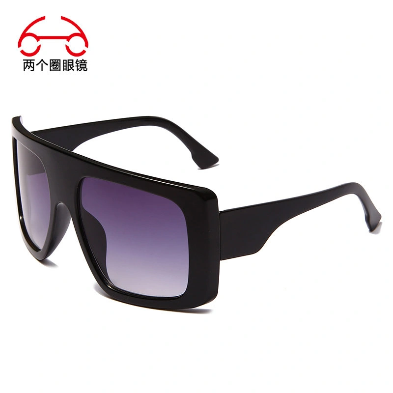 New Trend Large Frame Sunglasses Gradual Color Shades European and American Fashion