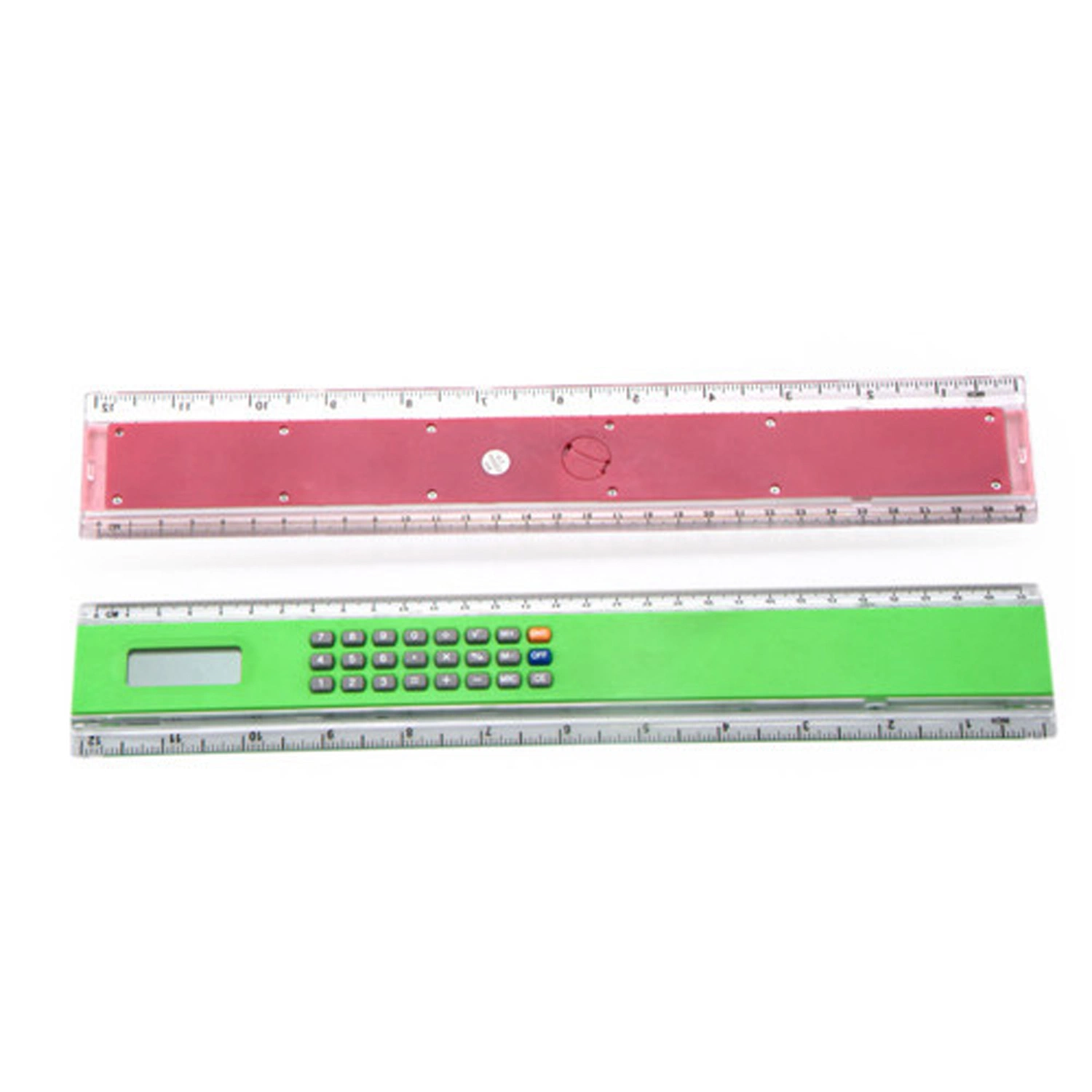 Ruler Calculators with Basic Functions Display Portable Cute Calculator Ruler Kawaii Card Size Calculator for Student School Office