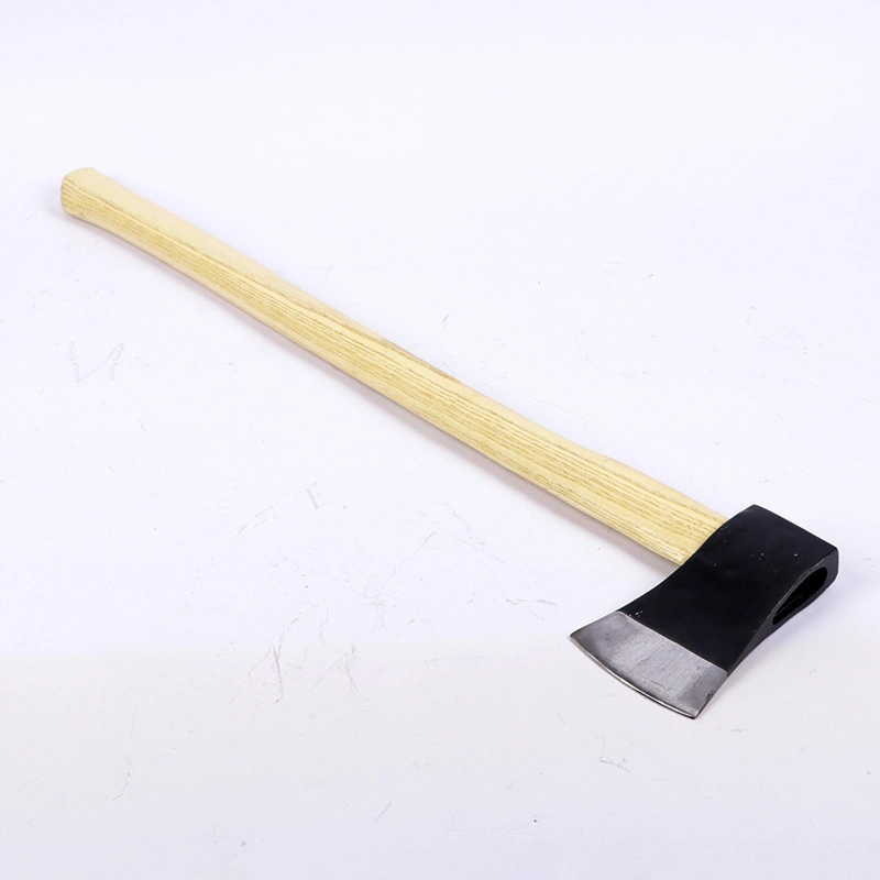 Wooden Handle Carbon Steel Ax Mountain Ax Fire Breaking Tools Ax Logging Ax Chopping Firewood Household Ax