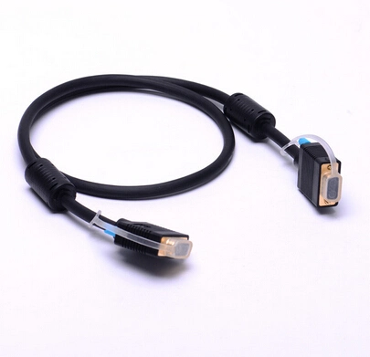 VGA Cable 15pin to 15pin Cables with Ferrite Core 1.5m/1.8m/3m/5m/10m/15m