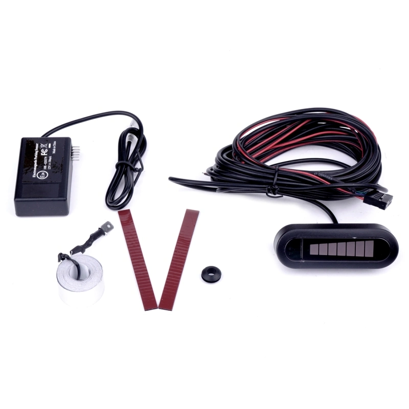 مؤشر LED Electric Reverse Parking Sensor مع مسافة الاكتشاف: 0-0.8 م