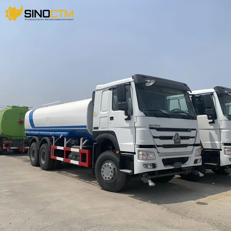 China nuevos y usados Sinotruck HOWO Euro2, 6X4 371CV el agua del depósito de camiones en venta