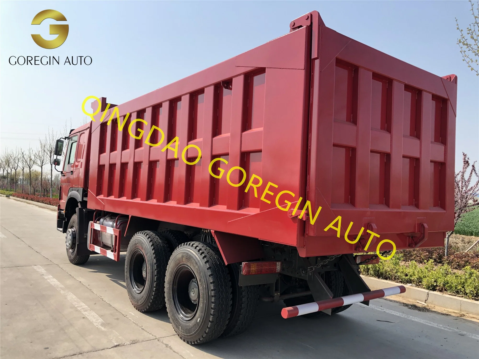 Hot Sale Good Quality 371HP 375HP 6*4 10 Wheels Used HOWO Dump Truck Tipper Truck for African Market
