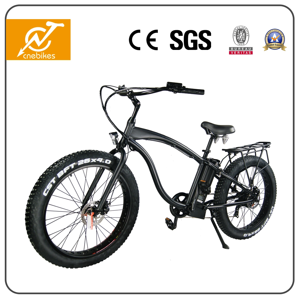 Nuevo modelo de 48V 500W Fat bicicletas eléctricas para la venta de neumáticos