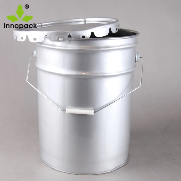 25L Metal Waste Container with Lace Metal Lid