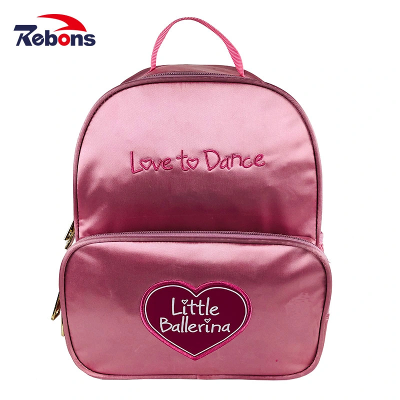 2022 Wholesale Custom Children Backpack Book Bag Cute Pink Kids Back to School Bag Set for Girls Students