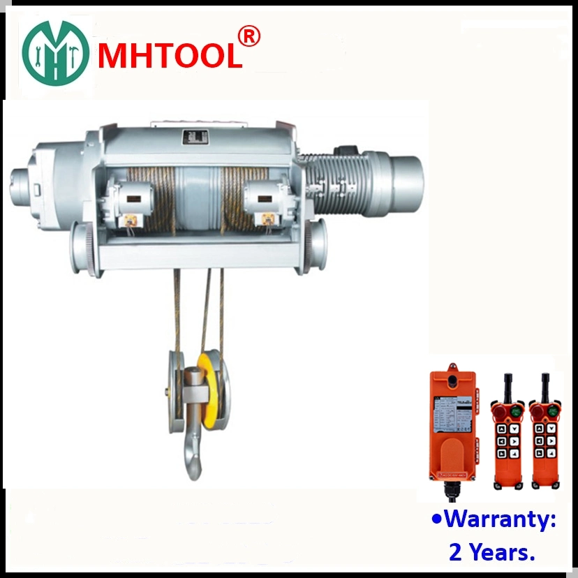 20t Mhtool polipasto de cable eléctrico de China de fábrica del fabricante