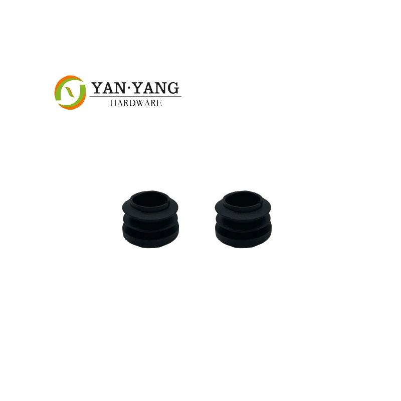 Durable Black Round Plastic Furniture Feet Pad for Cabinet