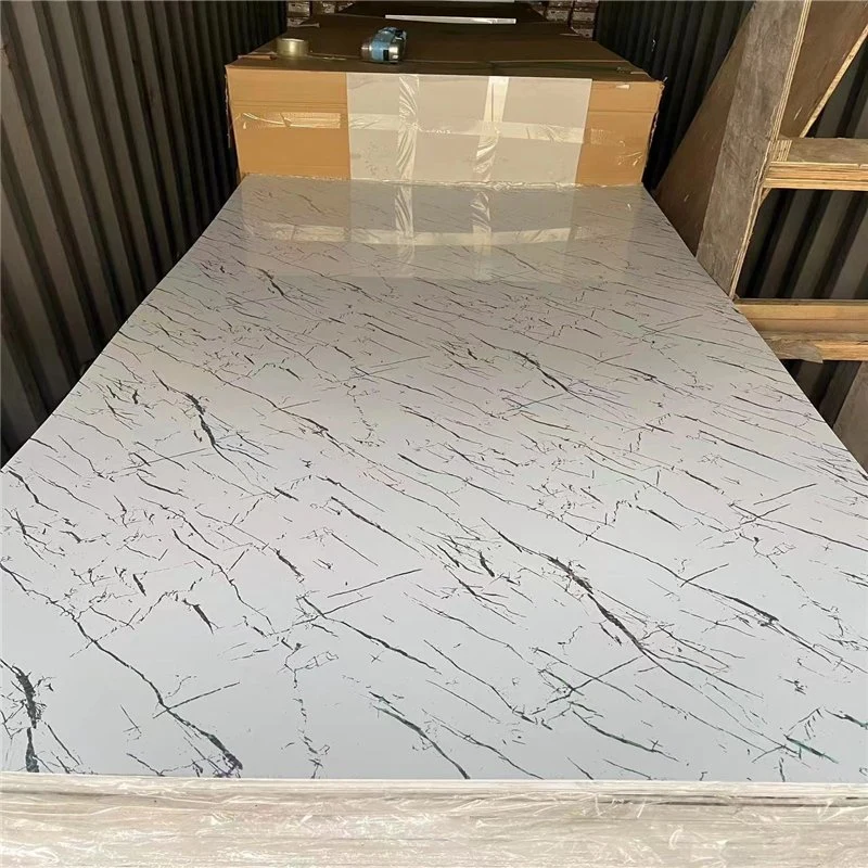 General Purpose UV Marble Patterned Panel Scratch Resistant Acrylic Sheet Board $9