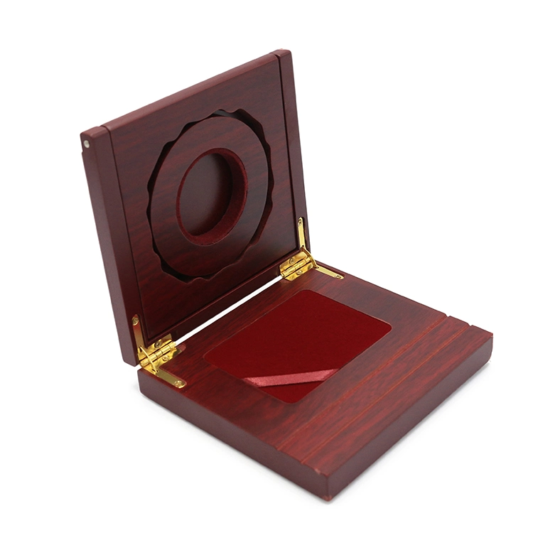 Venta de color rojo caliente personalizado Embalaje Medalla medallas para el almacenamiento Expositor