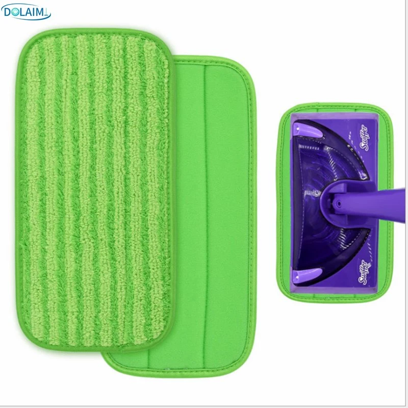 2023 Hot Selling Green Color Wetjet Flat Mop Head Replacement