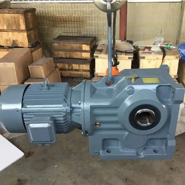 Great Quality K Series Spiral Bevel Gear Reducer Chinese Speed Reducer Gearbox with Hard Tooth Surface