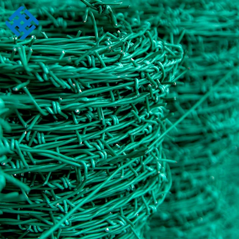 PVC Coated Single Strand Barbed Wire