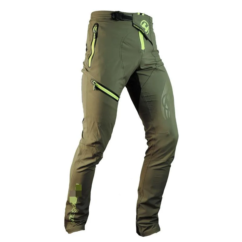 MTB Pantalones Pantalones Mbx Bike Racing pantalones pantalones largos para el exterior reflectante ciclismo MTB ciclismo equitación poliéster Personalizar