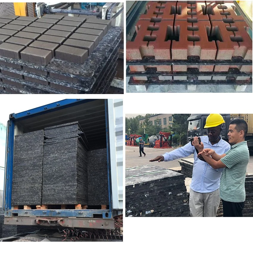 Bamboo Pallet to Hold Brick and Hollow Block for Concrete Block Machine